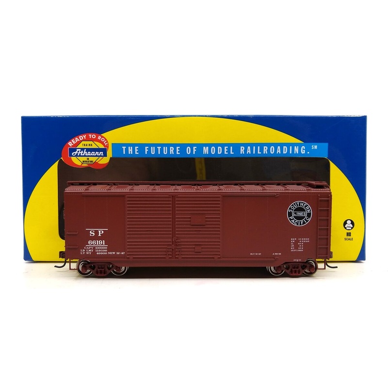 Athearn 74922 HO Southern Pacific RTR 40′ Double Door Box Car #66191 EX/Box