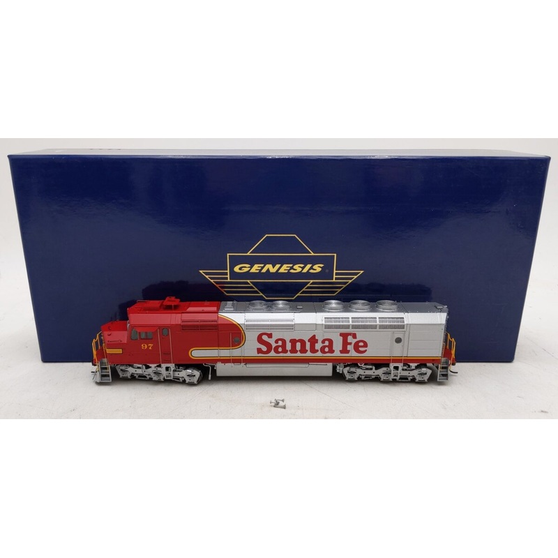 Athearn G67654 HO Santa Fe FP45 Diesel Locomotive w/DCC & Sound #97 EX/Box