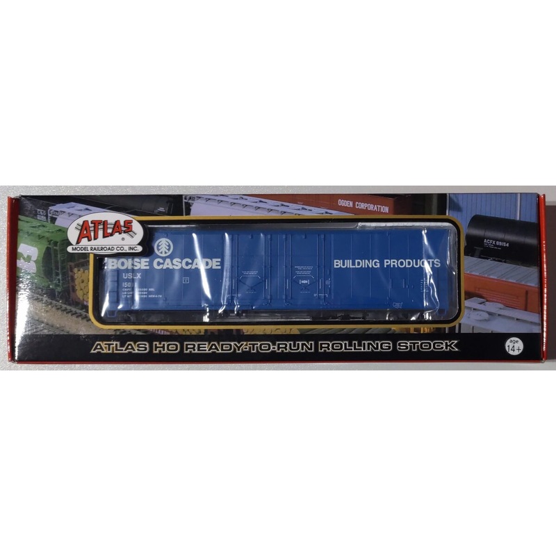 Atlas 20000766 HO Scale Boise Cascade 53′ Evans Plug Door Boxcar #15011 MT/Box