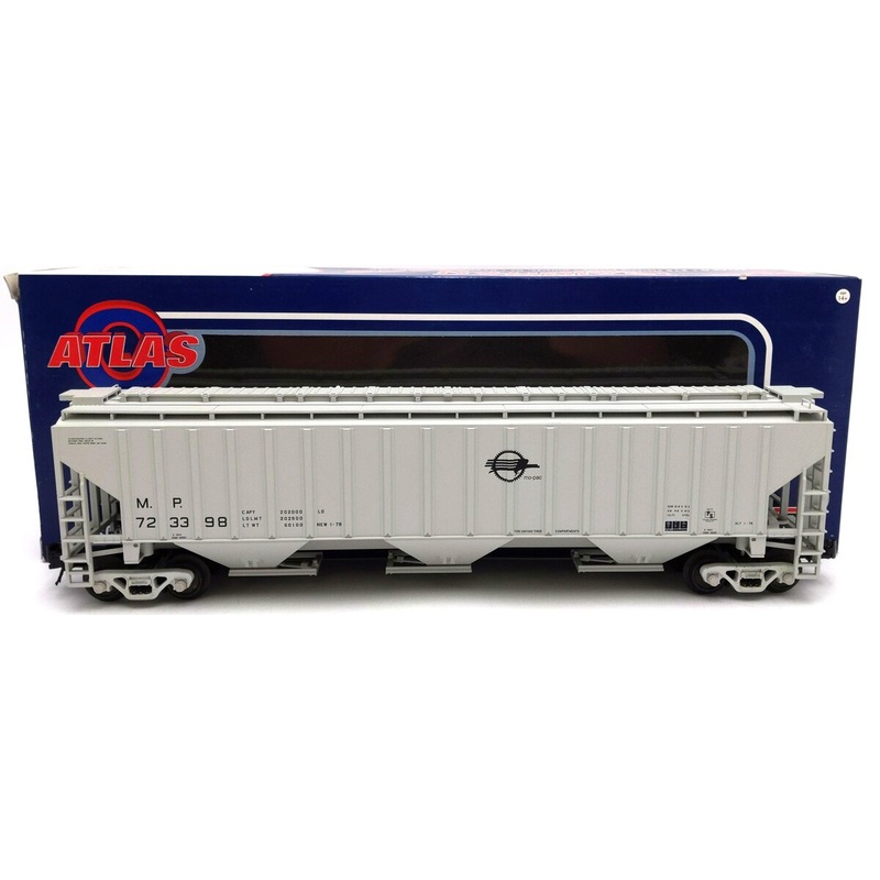 Atlas 2001665-2 O Scale MP PS4750 3-Bay Covered Hopper #723398 (3-Rail) EX/Box