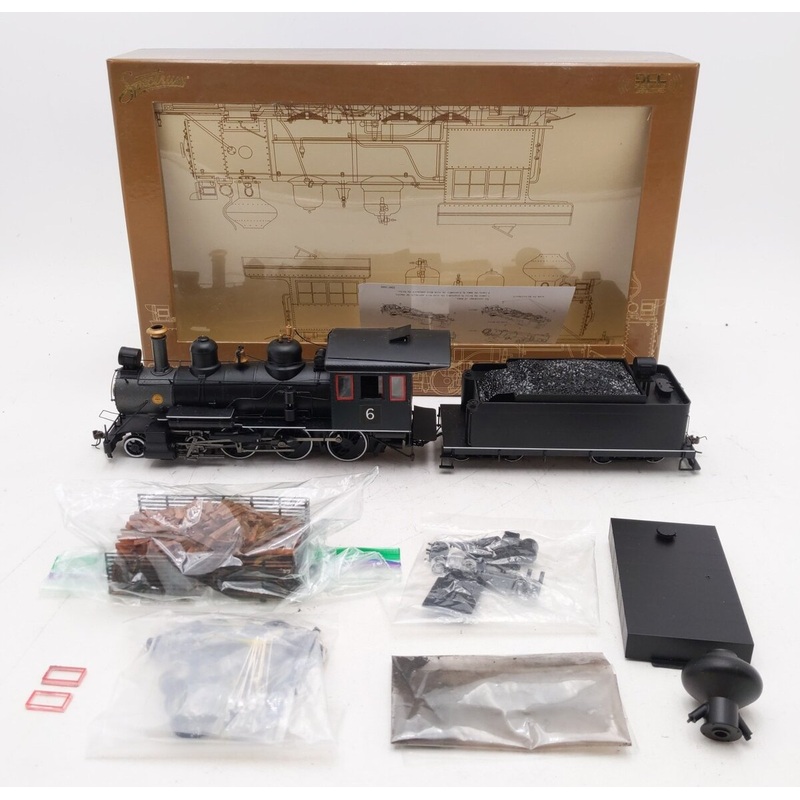 Bachmann 28901 On30 Painted 4-6-0 Steel Cab w/Sound & DCC #6 VG/Box