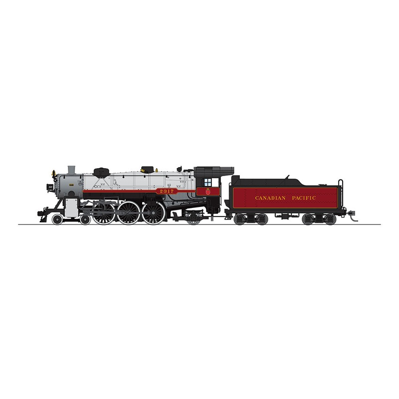 Broadway Limited 5606 HO CP Light Pacific 4-6-2 Steam Locomotive Sound/DCC #2318 LN/Box