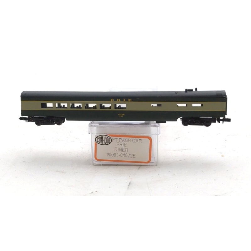 Con-Cor 0001-04072E N Scale Erie 85′ Diner Passenger Car #946 LN/Box