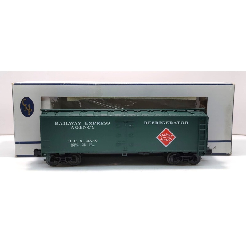 Crown Model Products 3000 O Railway Express Reefer Car #4639 NIB