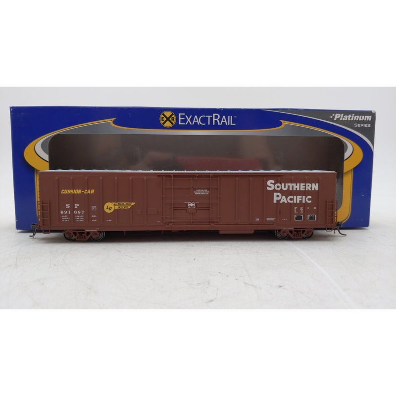 ExactRail EP-80500-8 HO Southern Pacific PC&F 62′ Insulated Box Car #691687 EX/Box
