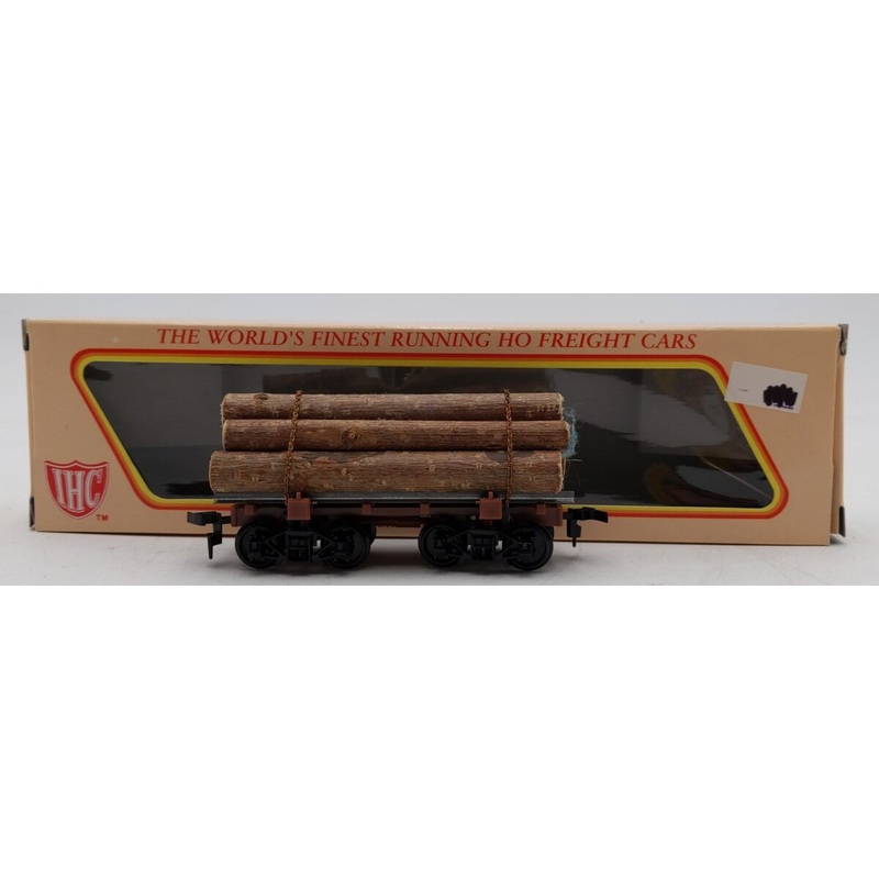 IHC 48005 HO Scale Vintage Maroon Log Car LN/Box