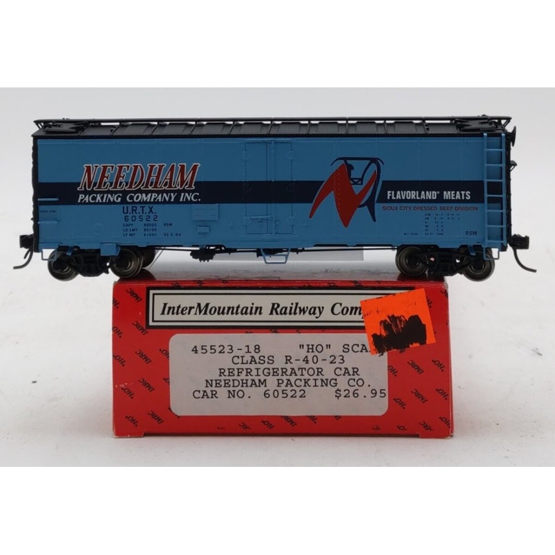 InterMountain 45523-18 HO Needham Packing Co. Union Refrigerator Car #60522 LN/Box