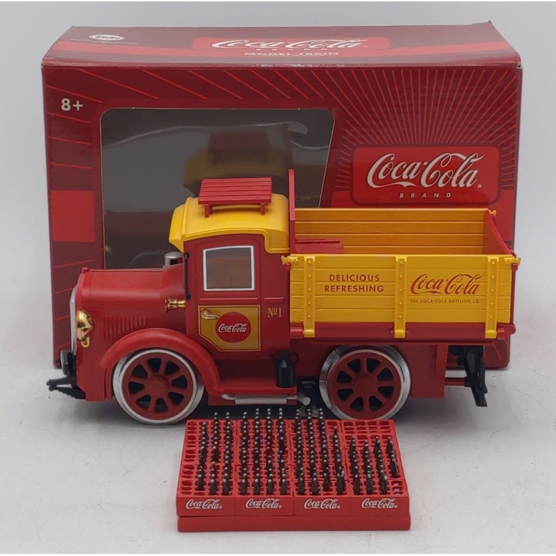 LGB 23680 G Scale Coca-Cola Powered Rail Truck EX/Box