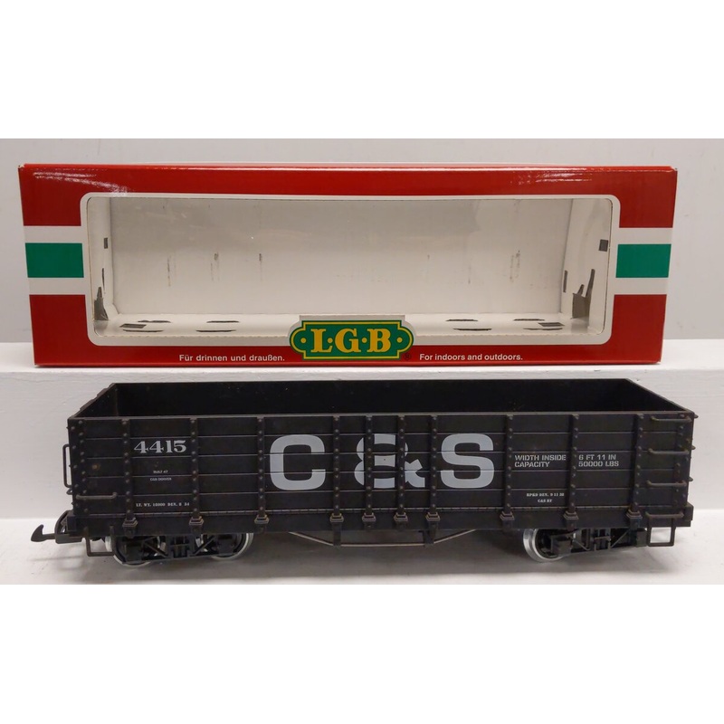 LGB 41730 G C&S Gonodola #4415 – Metal Wheels EX/Box