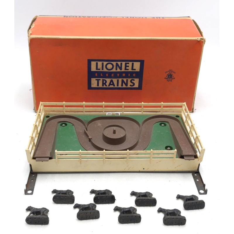 Lionel 3356 Vintage O Horse Corral Platform VG/Box