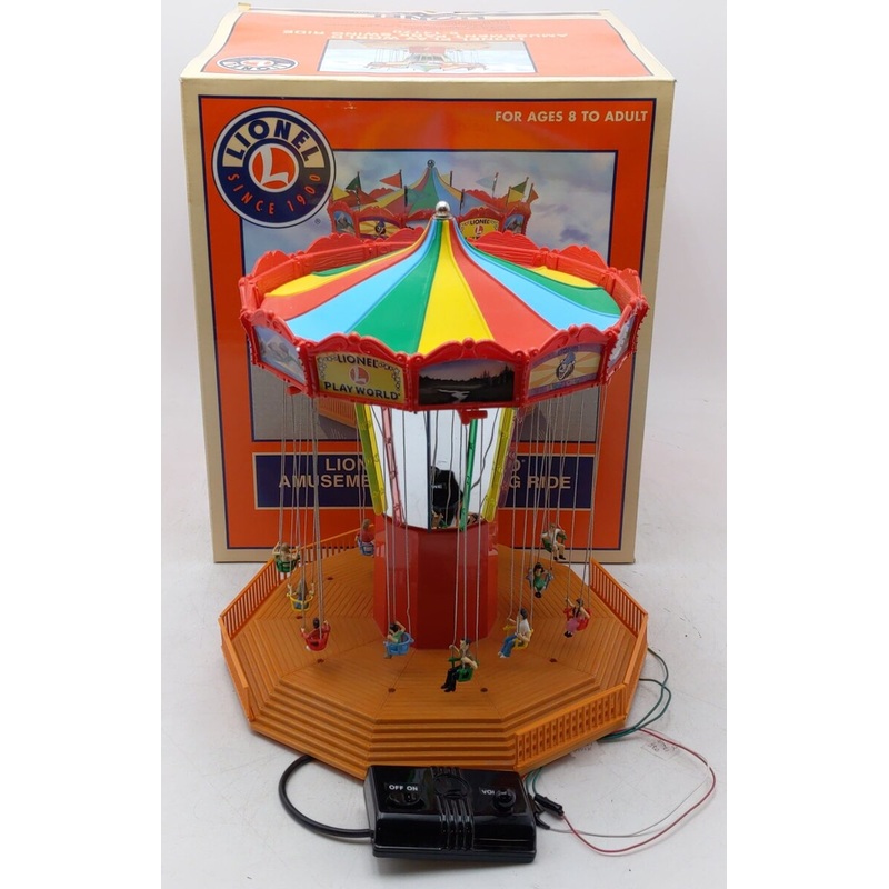 Lionel 6-14170 O Gauge Amusement Park Swing Set LN/Box