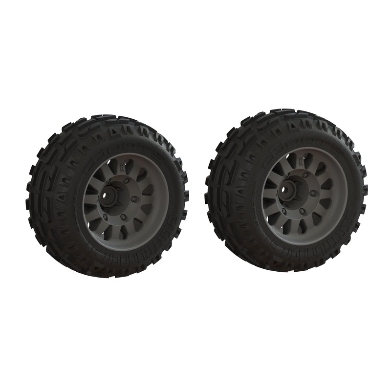 ARRMA ARA-1552 dBoots ‘Dirtrunner ST’ Tire Set Glued (Pack of 2)