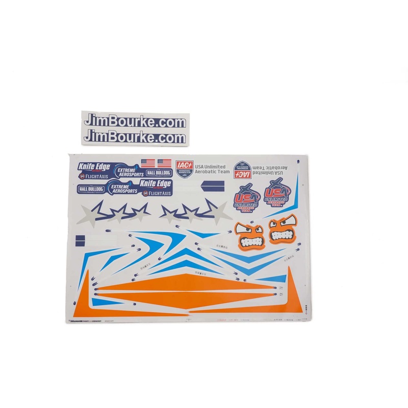 E-flite EFL-1239 Extra 330 SC 1.3m Decal Sheet