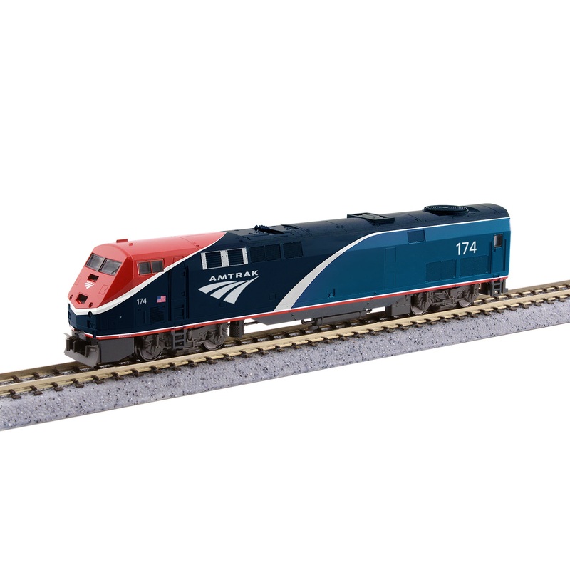 Kato 176-6041 N Amtrak Phase VII GE P42 Genesis Diesel Locomotive