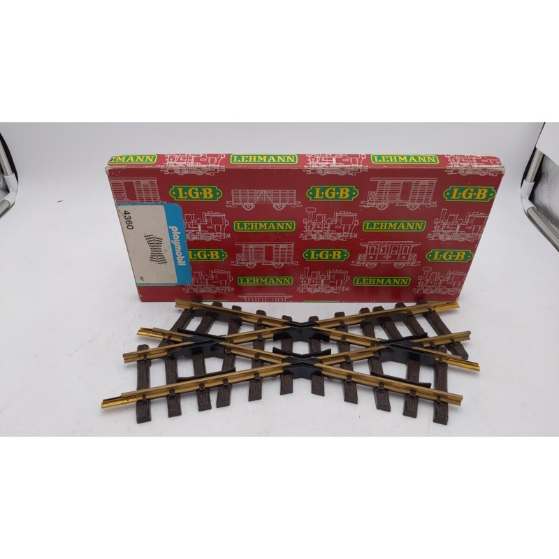 LGB/Playmobil 4360 G Scale 30 Degree Crossover EX/Box