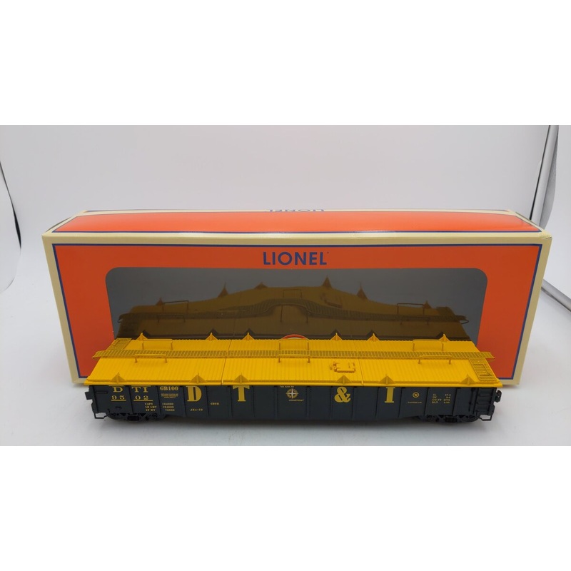 Lionel 2126041 O Detroit Toledo & Ironton PS-5 Covered Gondola #9502 EX/Box