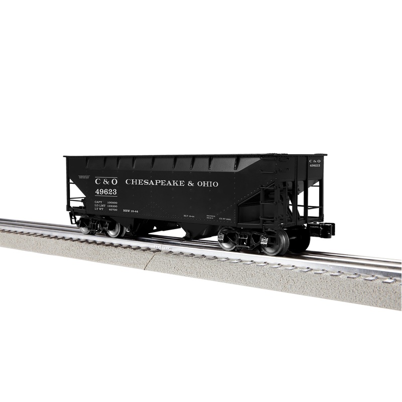 Lionel 2442309 O Chesapeake & Ohio 2-Bay AAR Hopper #49623