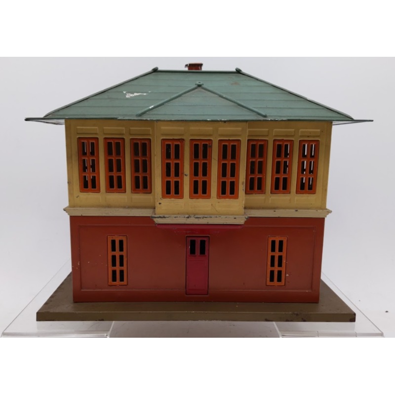 Lionel 437 Vintage O Prewar Tinplate Switch Tower with 6 Switches