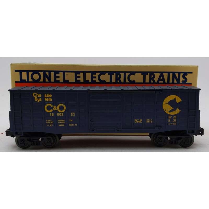 Lionel 6-15002 O Gauge Chessie System Chesapeake & Ohio Waffle Sided Boxcar LN/Box