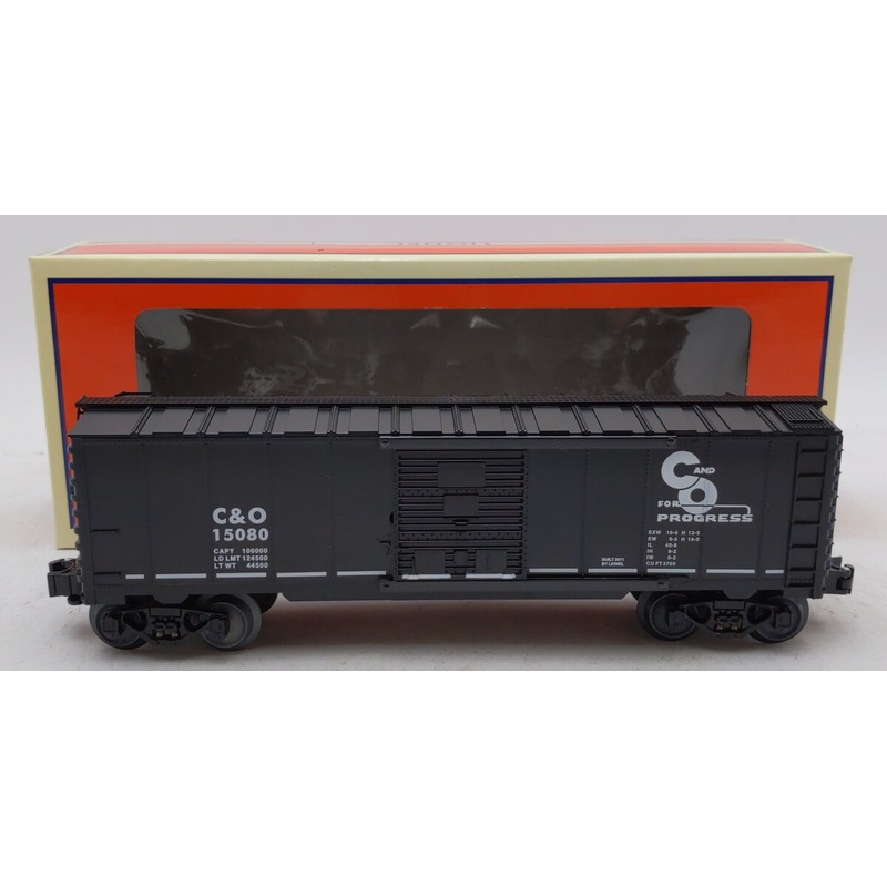 Lionel 6-15080 O Gauge Chesapeake & Ohio 40′ Boxcar #15080 LN/Box