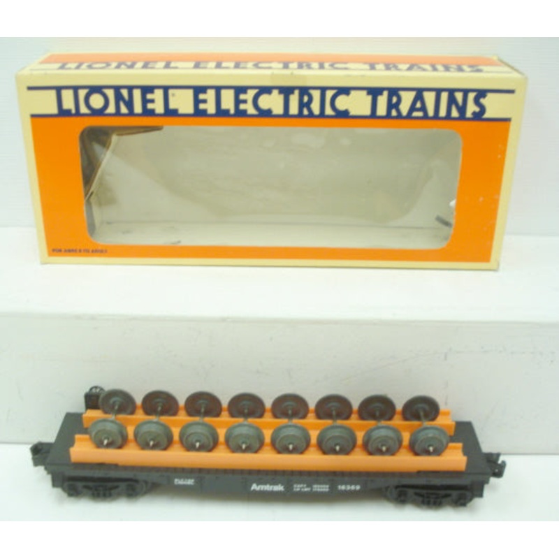 Lionel 6-16369 O Gauge Wheel Rack Flat Car LN/Box