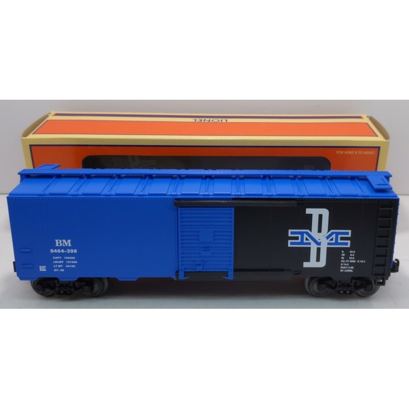 Lionel 6-17235 O Gauge Boston & Maine Boxcar #9464-398 LN/Box
