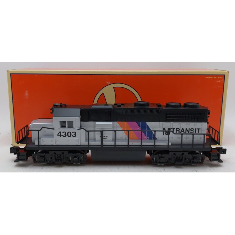 Lionel 6-18856 O Gauge NJ Transit  GP-38-2 Diesel Locomotive #4303 EX/Box
