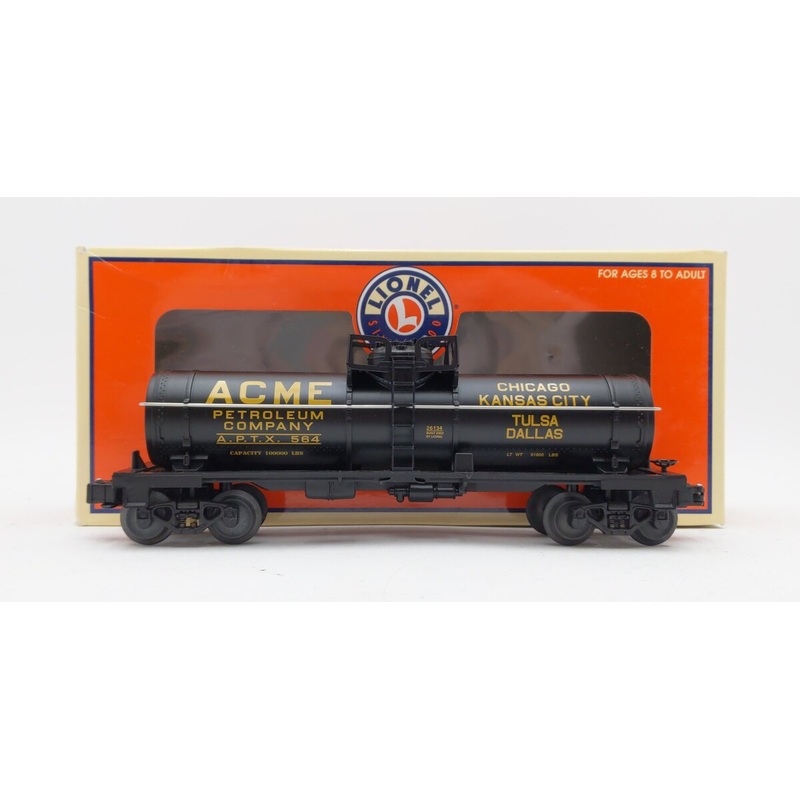 Lionel 6-26134 O Scale Acme Single Dome Tank Car EX/Box
