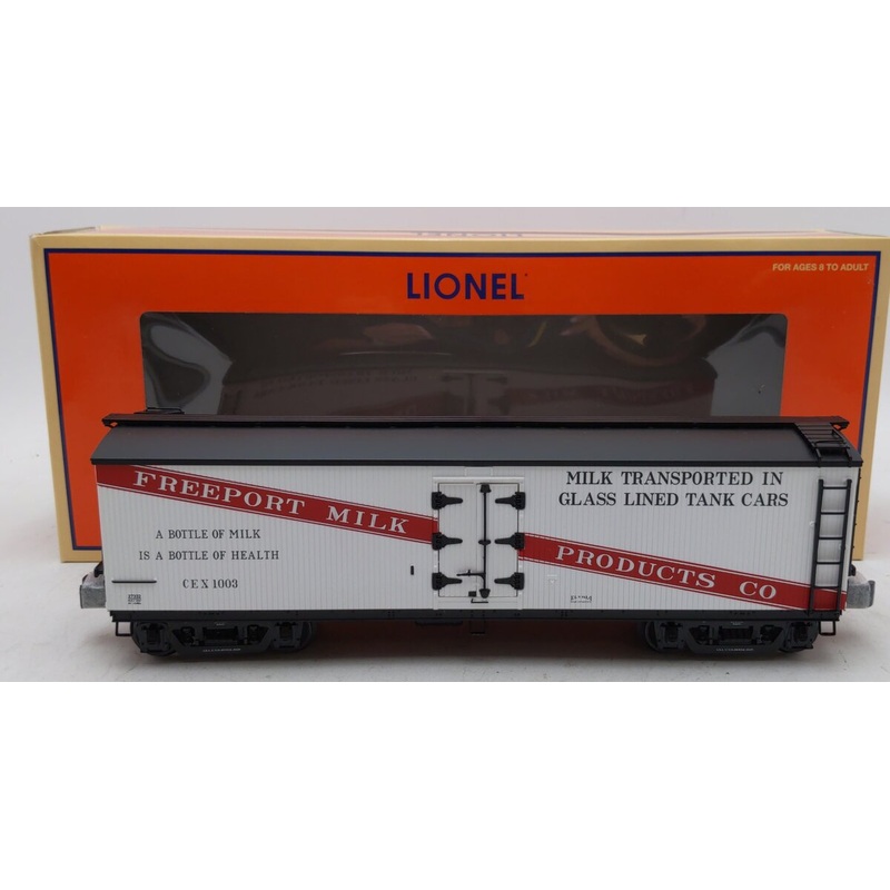 Lionel 6-27332 O Gauge American Car & Foundry Freeport Milk Car #1003 LN/Box