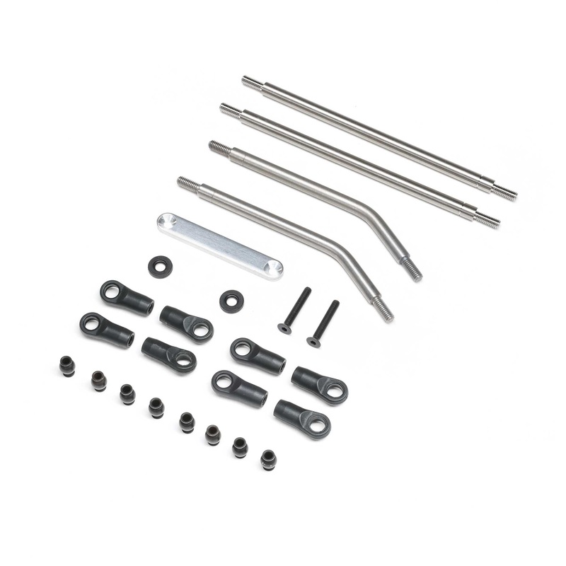 Axial AXI-2204 AXP8 Titanium Front Upper/Lower Links Set