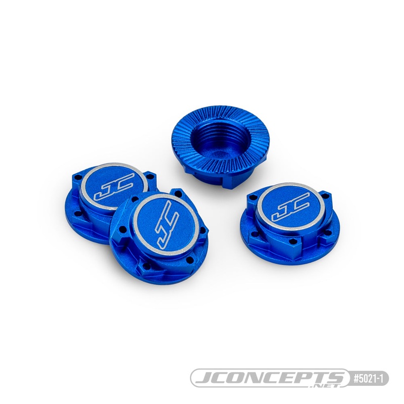 Jconcepts 5021-1 17mm Blue Punisher Clutch Wheel Nut