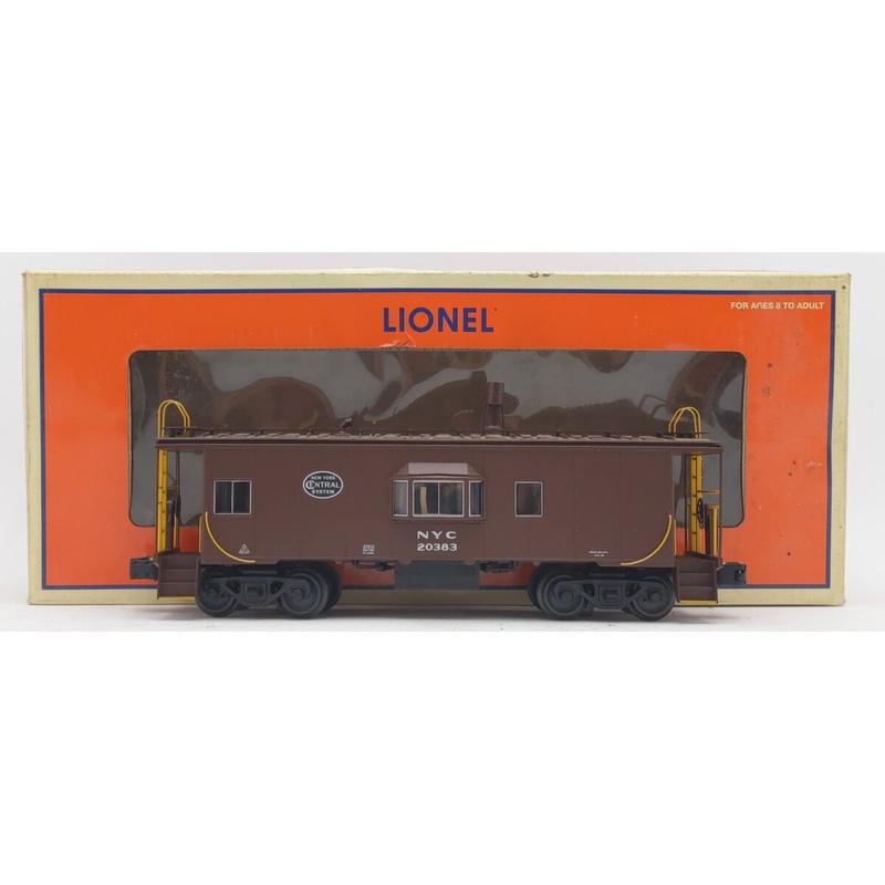 Lionel 6-27615 O Gauge New York Central Bay Window Illuminated Caboose #20383 NIB