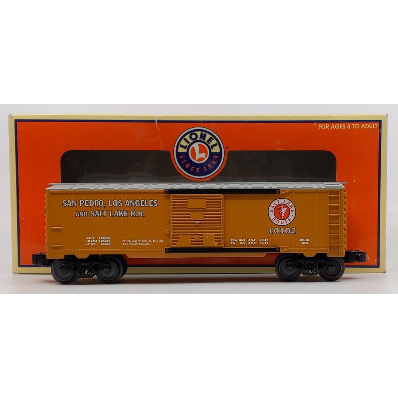 Lionel 6-52253 O Gauge TTOS 2002 Salt Lake Route Boxcar #10102 LN/Box