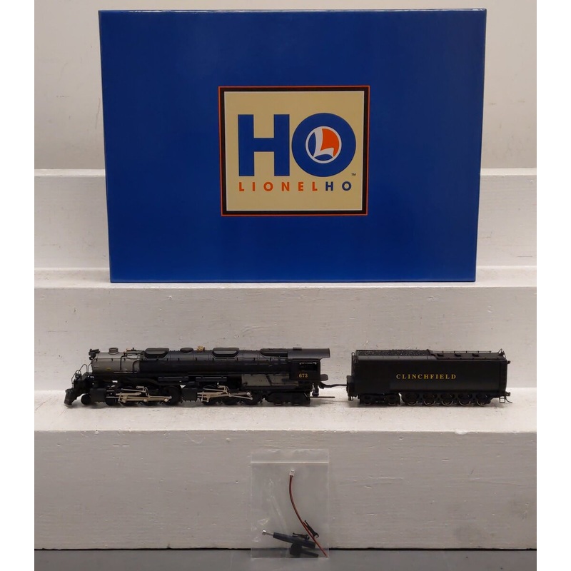 Lionel 6-58011 HO Clinchfield Challenger 4-6-6-4 Steam Locomotive w Tender #673 LN/Box