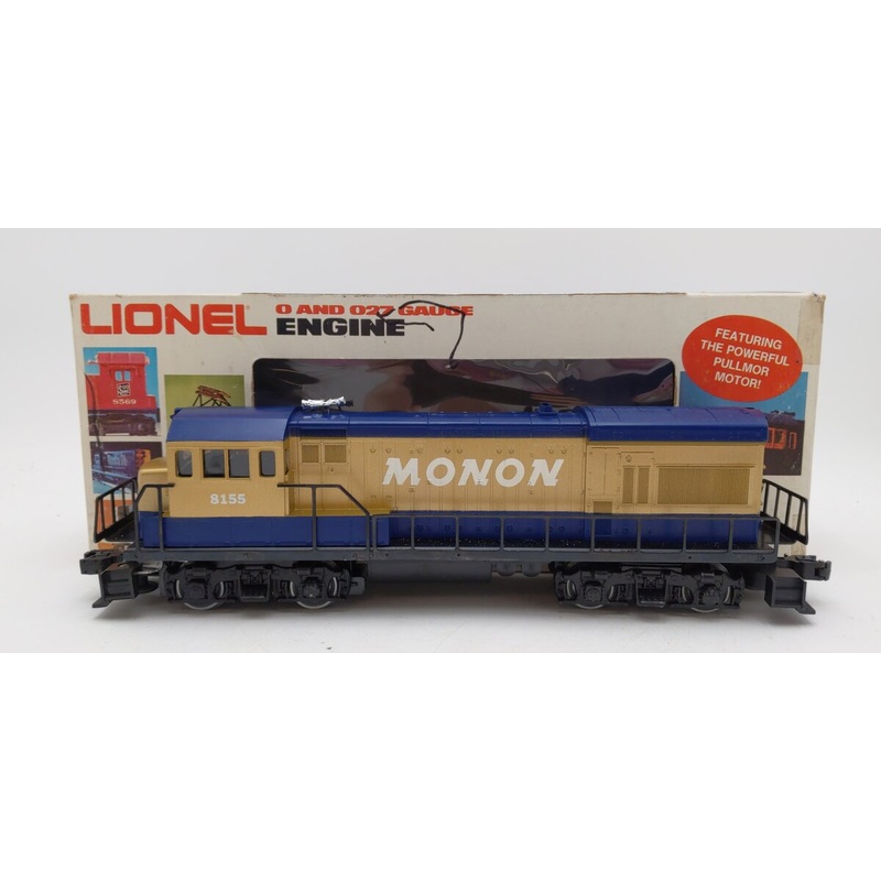 Lionel 6-8155 O Gauge Monon U36B Diesel Locomotive VG/Box