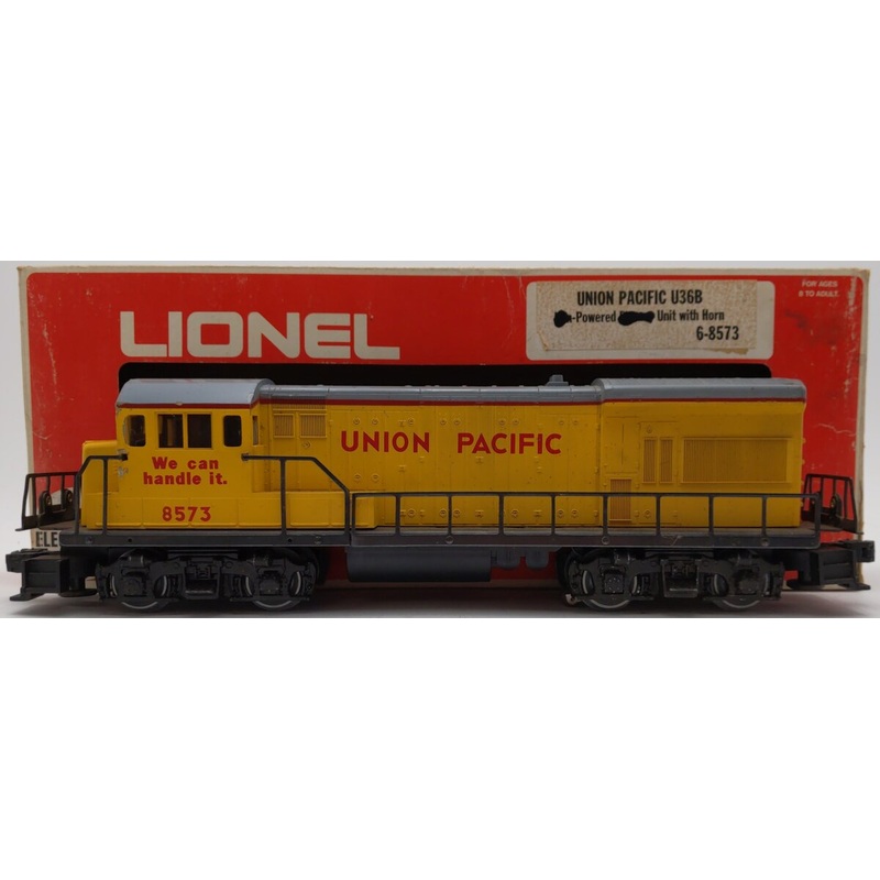 Lionel 6-8573 Union Pacific U36B Dummy Diesel Locomotive w/Horn EX/Box