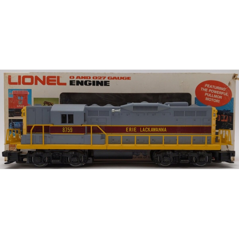 Lionel 6-8759 Erie Lackawanna GP-9 Diesel Locomotive EX/Box