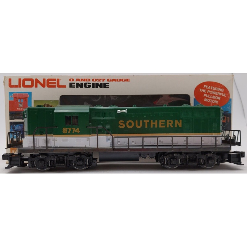 Lionel 6-8774 O Gauge Southern GP-7 Diesel Locomotive EX/Box