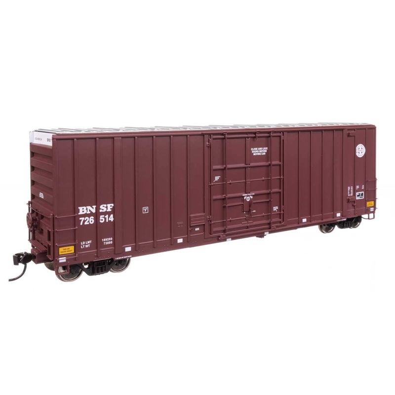 Walthers 920-101713 HO BNSF 50′ Gunderson Hi-Cube Paper Service Boxcar #726514
