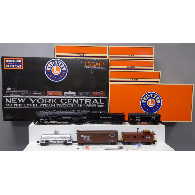 Lionel 6-29364 O Gauge New York Central Water Level Steam Freight Train Set LN/Box