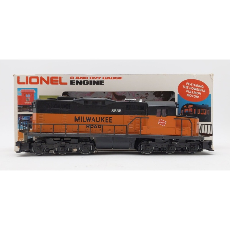 Lionel 6-8855 O Gauge Milwaukee Road SD-18 Powered Diesel Locomotive VG/Box