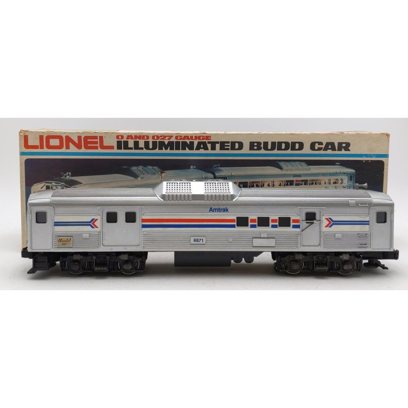 Lionel 6-8871 O Gauge Amtrak Dummy RDC-4 Baggage/Mail Car #8871 EX/Box