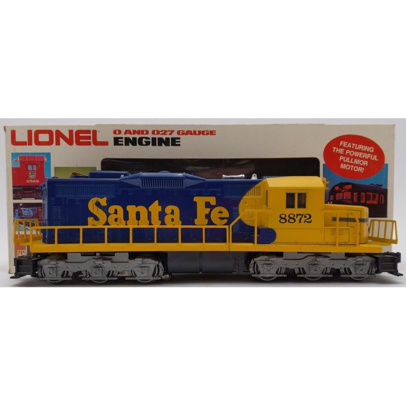 Lionel 6-8872 O Gauge Santa Fe SD18 Powered Diesel Locomotive EX/Box