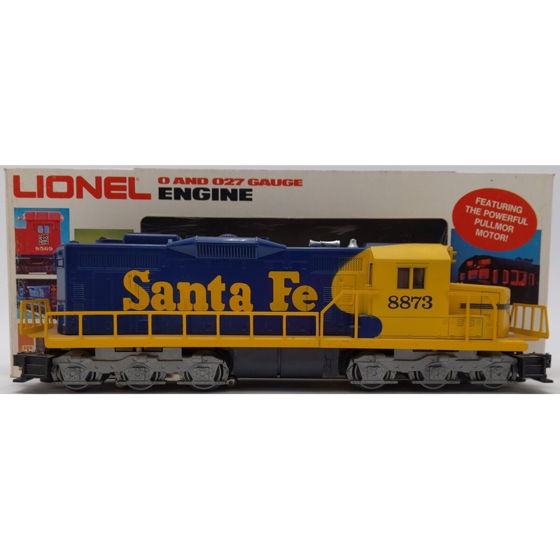Lionel 6-8873 O Gauge Santa Fe SD-18 Non-Powered Diesel Locomotive EX/Box