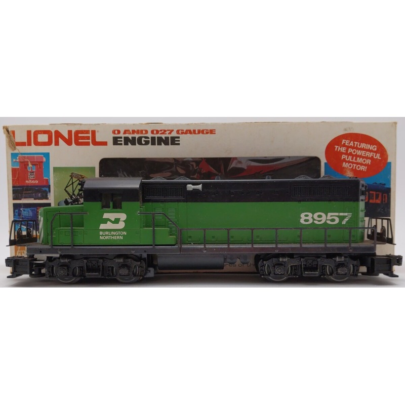 Lionel 6-8958 O Burlington Northern GP20 Dummy Diesel Locomotive #8958 EX/Box