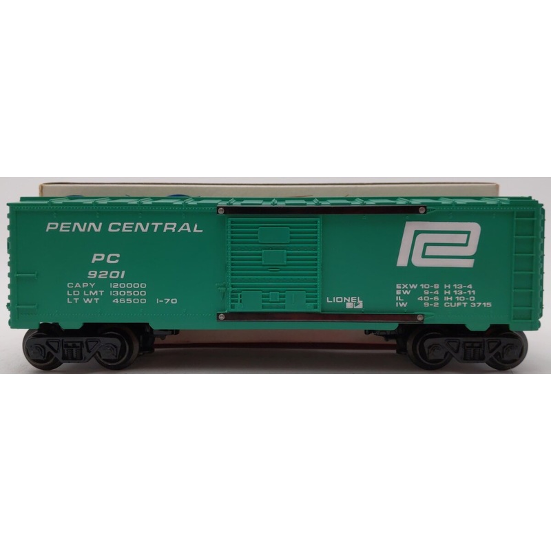 Lionel 6-9201 O Gauge Penn Central Boxcar EX/Box