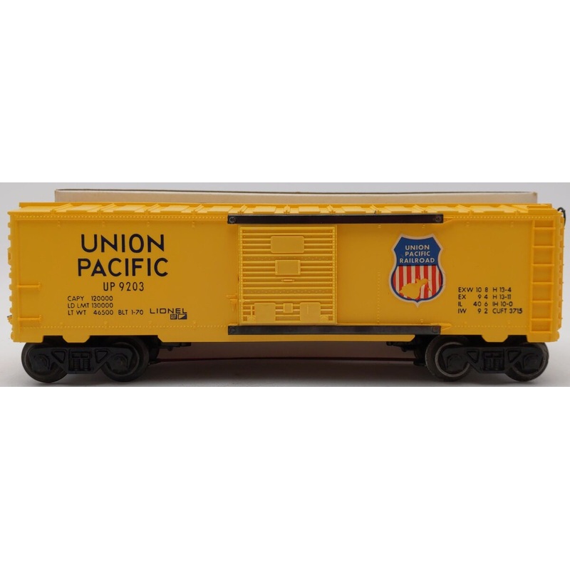 Lionel 6-9203 O Gauge Union Pacific Boxcar #9203 EX/Box