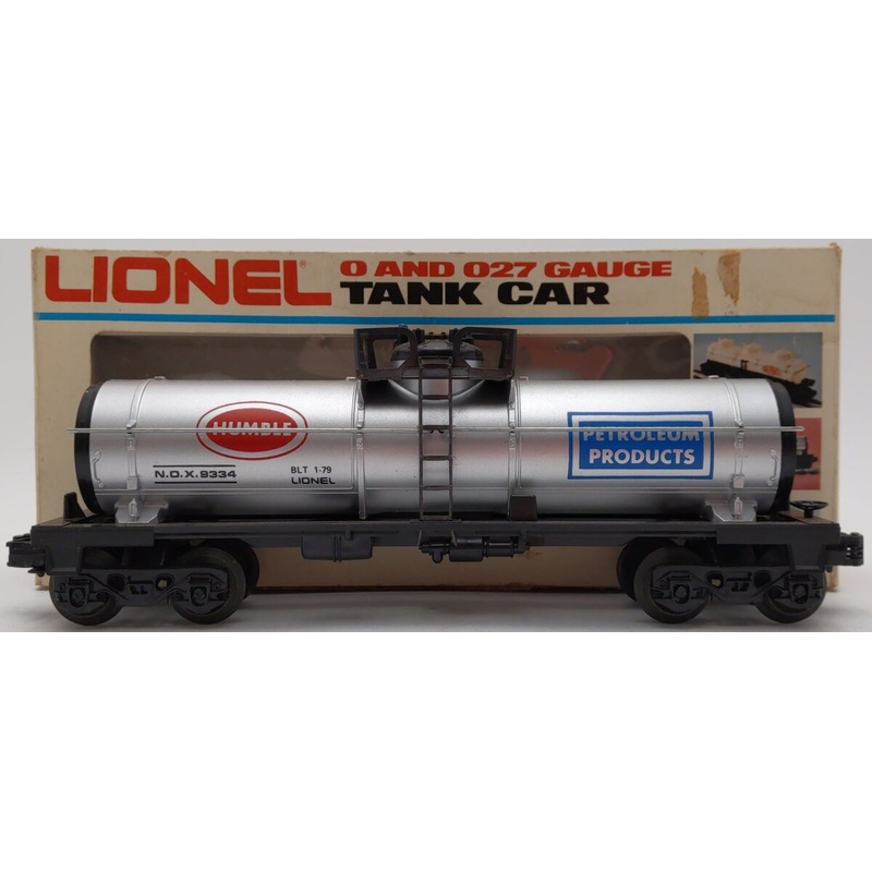 Lionel 6-9334 O Gauge Humble Oil Single Dome Tank Car EX/Box