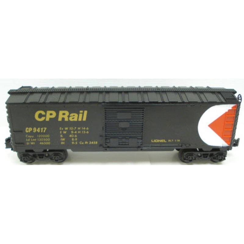 Lionel 6-9417 O Gauge CP Rail Boxcar LN
