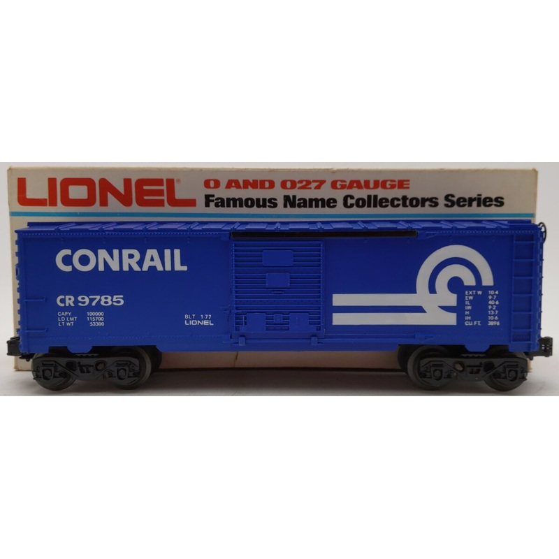 Lionel 6-9785 O Gauge Conrail Boxcar #CR9785 EX/Box
